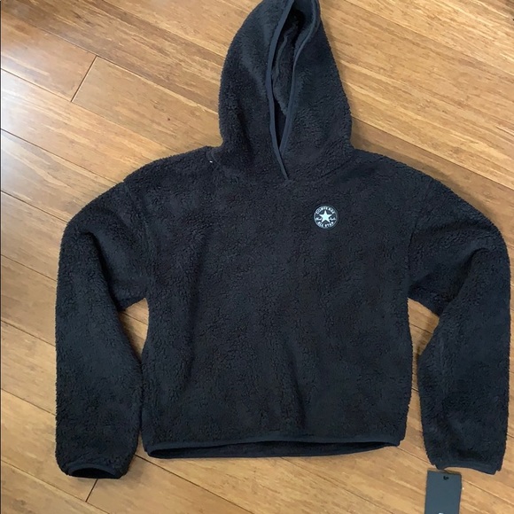 converse sherpa hoodie